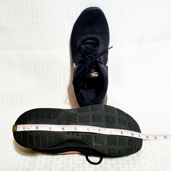 Nike Tanjun Women Running Sneakers Black/Rose/Bronze/Gold/Metallic Size 9.5 - Picture 10 of 13